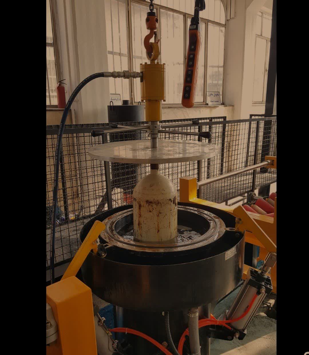 تست هیدرواستاتیک مخازن